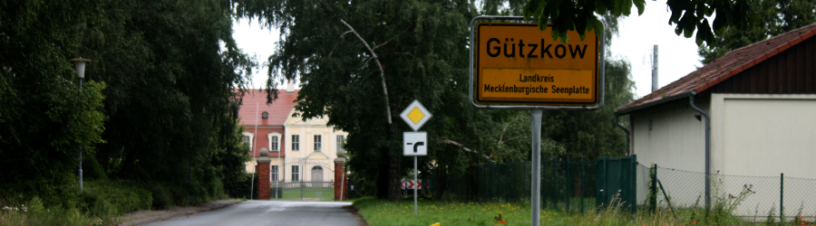 Gützkow Ortseingang